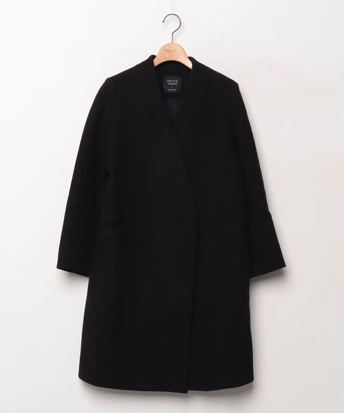 UNITED ARROWS（ユナイテッドアローズ） ノーカラーコート 1 ブラック