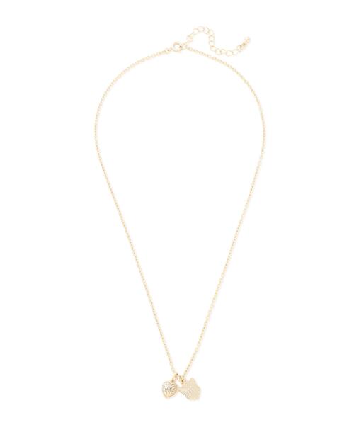 AVIREX（アヴィレックス） ネックレス HEART 2TOP NECKLACE（GOLD) by