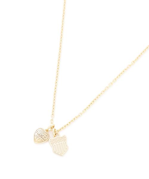 AVIREX（アヴィレックス） ネックレス HEART 2TOP NECKLACE（GOLD) by