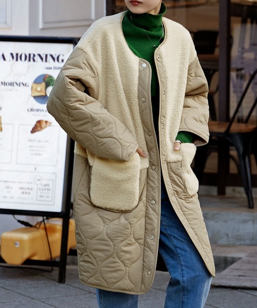 「etoll.」 コート M ブラック レディース_画像2