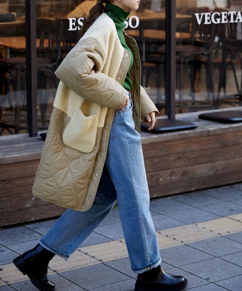 「etoll.」 コート M ブラック レディース_画像3