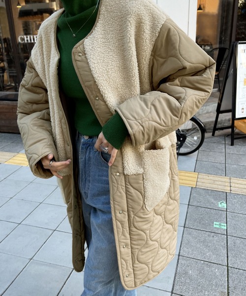 「etoll.」 コート M ブラック レディース_画像5