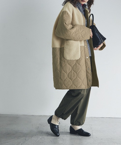 「etoll.」 コート M ブラック レディース_画像8