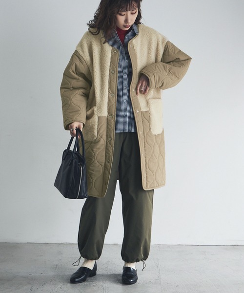 「etoll.」 コート M ブラック レディース_画像9