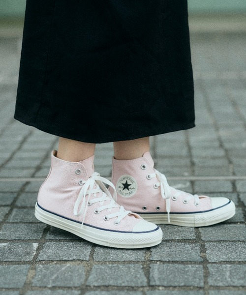 CONVERSE（コンバース） ハイカットスニーカー 5 ピンク メンズ