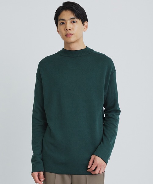 新品未使用:PUBLIC TOKYO 定番ニット サイズ3 PUBLIC TOKYO（パブリックトウキョウ） 長袖ニット 3 ブラック メンズ