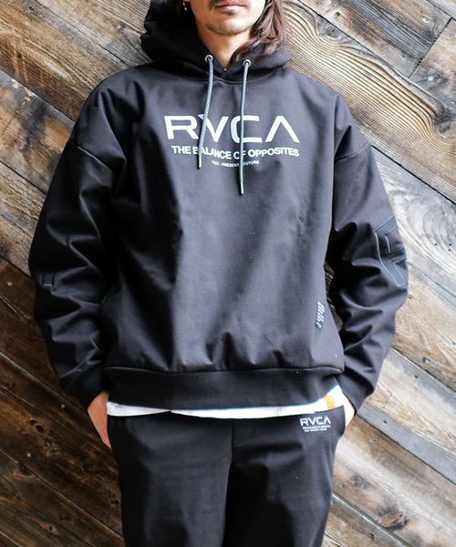 ダイワ　プルオーバーパーカー撥水防寒実寸Ｌ RVCA（ルーカ） パーカー メンズ RVCA×AZUL WRWB PARKA パーカー