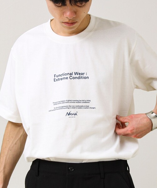 マスクさん専用垢 URBANRESEARCH×NANGA NANGA（ナンガ） tシャツ 「NANGA×GLOSTER」別注(3) Frontprint Tee