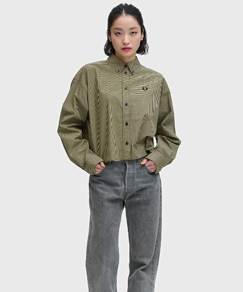 FRED PERRY（フレッドペリー） ブラウス シャツ Chequerboard Shirt