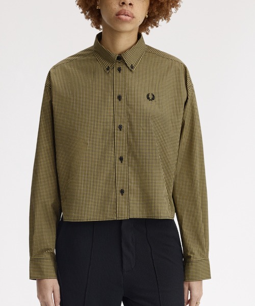 FRED PERRY（フレッドペリー） ブラウス シャツ Chequerboard Shirt