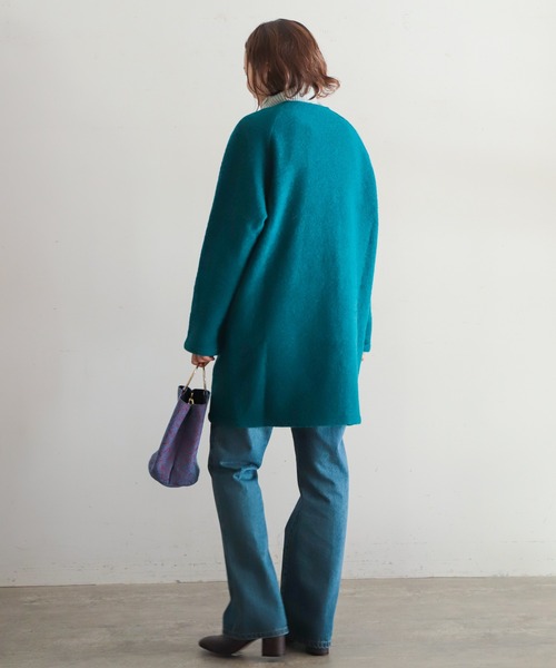 「NOMBRE IMPAIR」 タートルネックニット FREE サックスブルー レディース_画像5