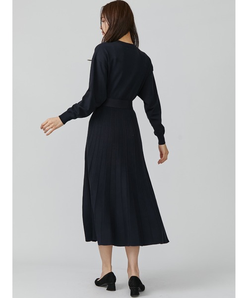 「TONAL」 ニットワンピース 38 モカ レディース_画像7