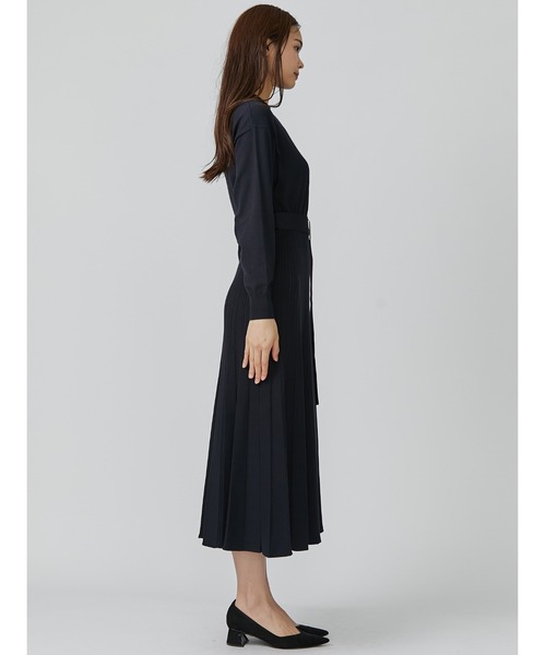 「TONAL」 ニットワンピース 38 モカ レディース_画像9