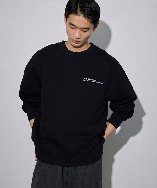 「Firsthand」 長袖Tシャツ M ネイビー メンズ_画像3