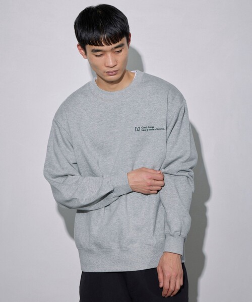 「Firsthand」 長袖Tシャツ M ネイビー メンズ_画像4