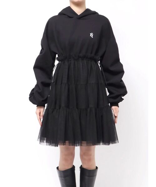 CALNAMUR（カルナムール） ワンピース 2WAYチュールオーバー