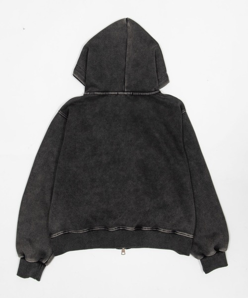 パーカー クロスショートジップパーカー レディース メンズ : ZOZOTOWN