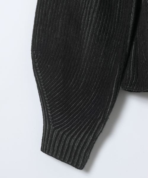 「JEANASIS」 ニットカーディガン FREE グレー レディース_画像10