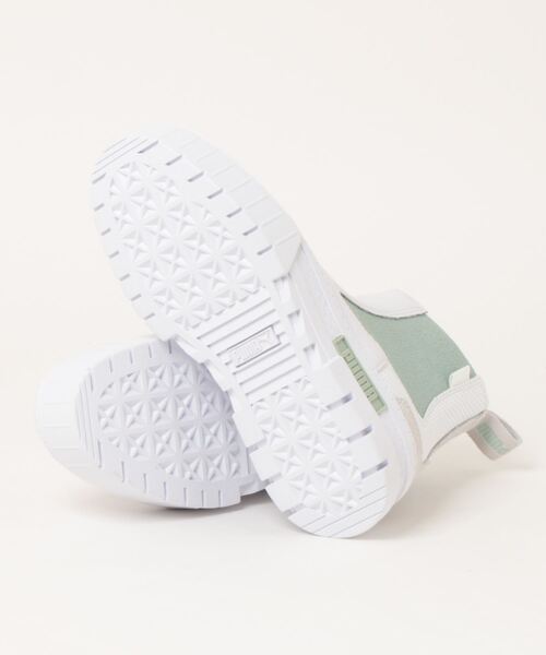 「PUMA」 ショートブーツ 22.0cm オフホワイト レディース_画像3