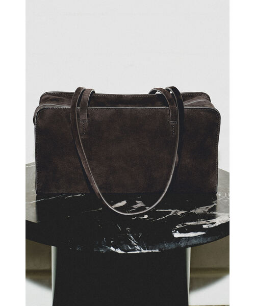 「COS」 トートバッグ ONE SIZE ブラウン レディース_画像4