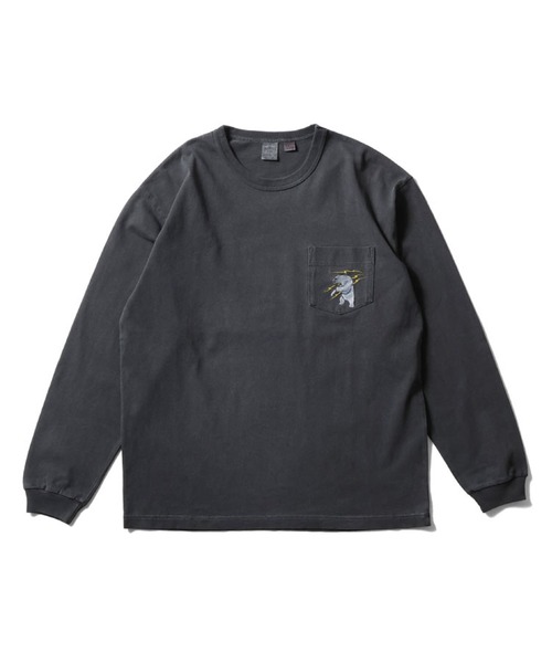 tシャツ HOUSTON ピグメント USコットン ロンT(ALASKA) メンズ レディース