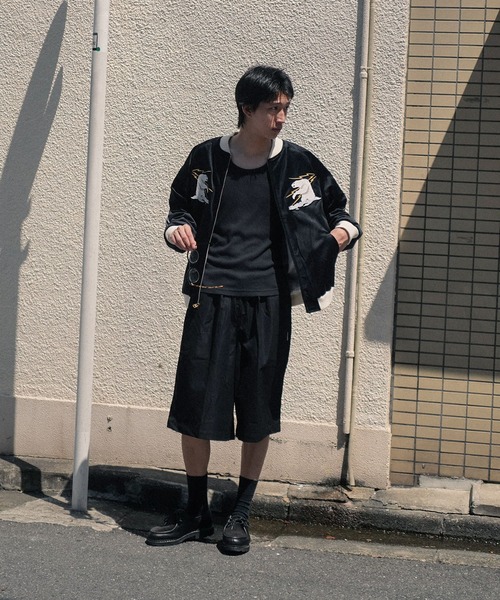 HOUSTON（ヒューストン） スマホショルダー スカジャン メンズ