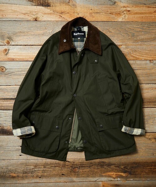 Barbour exmoor 42サイズ　セージグリーン Barbour（バブアー） ブルゾン 42 セージグリーン メンズ : ZOZOTOWN