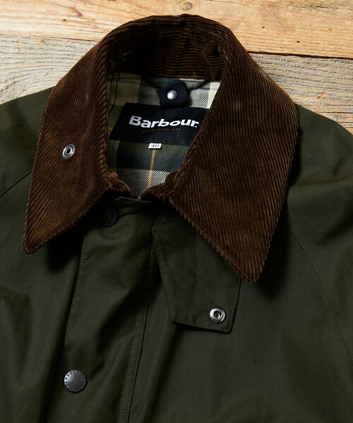 Barbour（バブアー） ブルゾン 42 セージグリーン メンズ : ZOZOTOWN