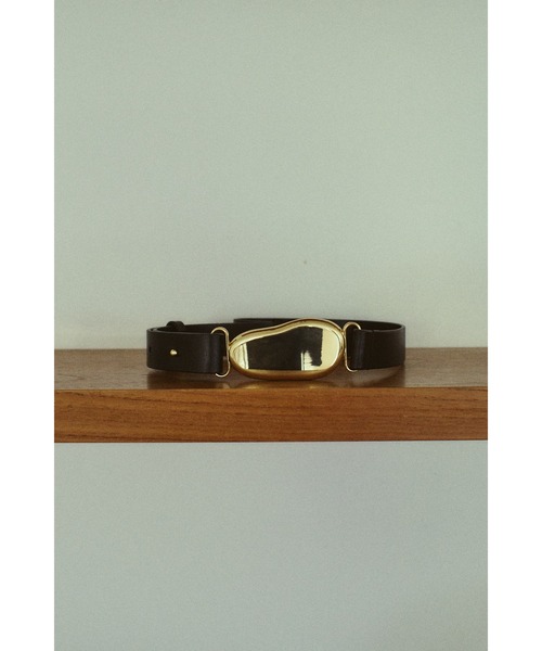 RIM.ARK ベルト 入学式 卒業式 Brass motif thin belt ブラス モチーフ