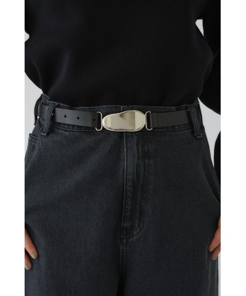 RIM.ARK ベルト 入学式 卒業式 Brass motif thin belt ブラス モチーフ