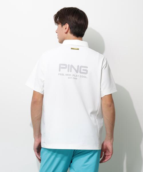 PING（ピン） ポロシャツ 半袖 「PING APPAREL」レイブロックMr.PING