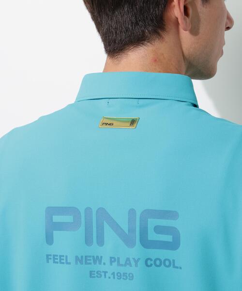 PING（ピン） ポロシャツ 半袖 「PING APPAREL」レイブロックMr.PING