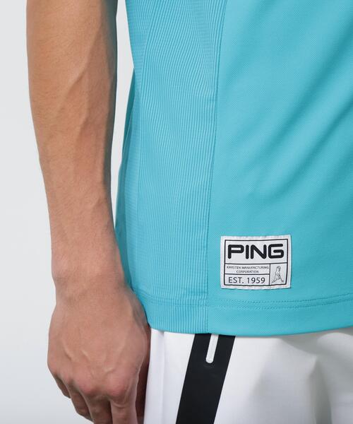 PING（ピン） ポロシャツ 半袖 「PING APPAREL」レイブロックMr.PING