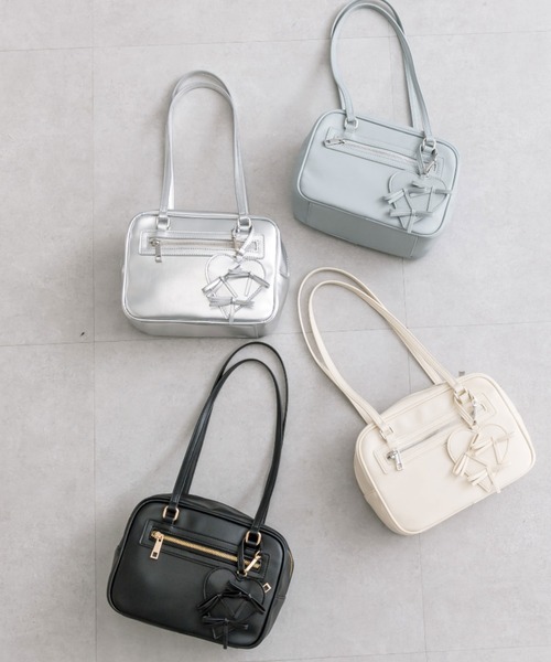 「OLIVE des OLIVE」 トートバッグ FREE シルバー レディース_画像2