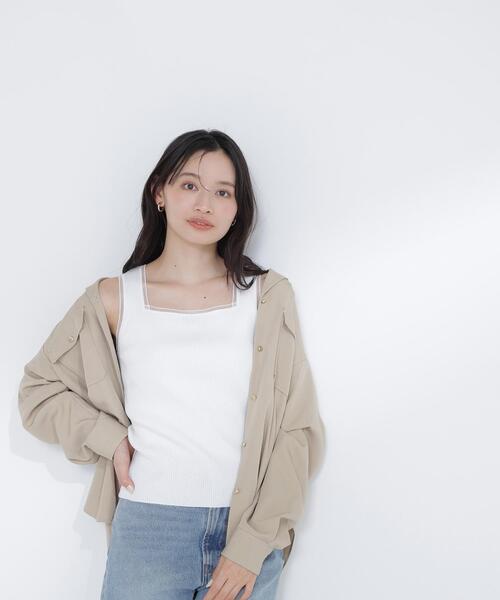 パ*ン様 NATURAL BEAUTY BASIC洗える２ＷＡＹトロセットアップ NATURAL BEAUTY BASIC（ナチュラルビューティーベーシック） タンク