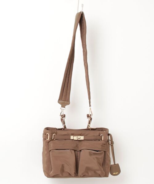 GOOD GRIEF」 BELTED SHOULDER BAG 2WAYバッグ - ベージュ レディース 