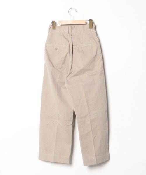 「LOEFF」 クロップドパンツ 00 ベージュ メンズ_画像2