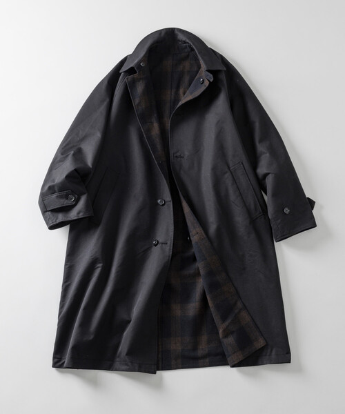 「FREAK'S STORE」 ステンカラーコート MEDIUM ベージュ メンズの画像
