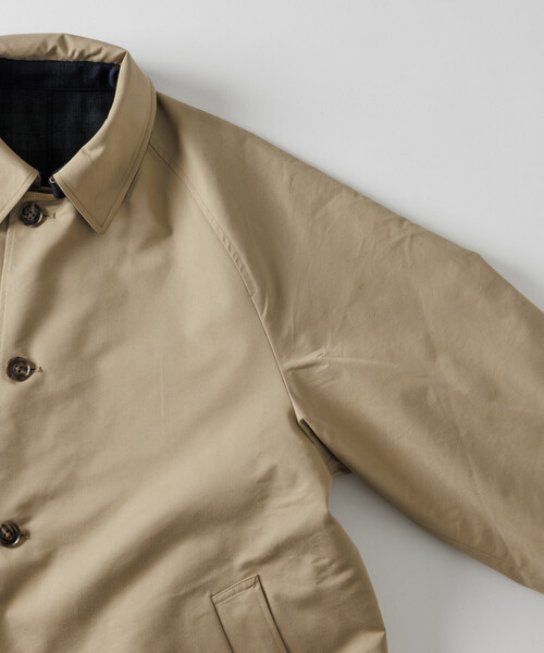 「FREAK'S STORE」 ステンカラーコート MEDIUM ベージュ メンズの画像