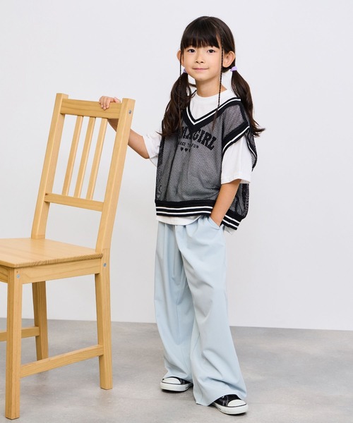RICH MIX（リッチミックス） tシャツ メッシュベストロゴアンサンブル
