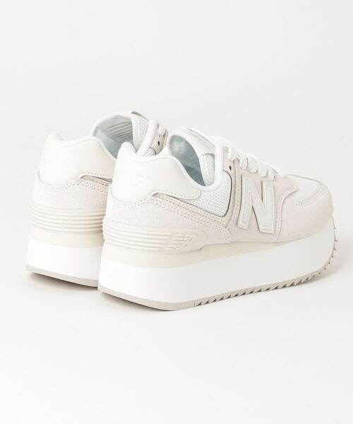 「New Balance」 シューズ 22.5cm ライトブラウン レディース
