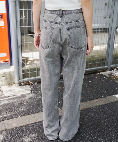 「Auntie Rosa Holiday」 デニムパンツ SMALL ブルー レディース_画像6