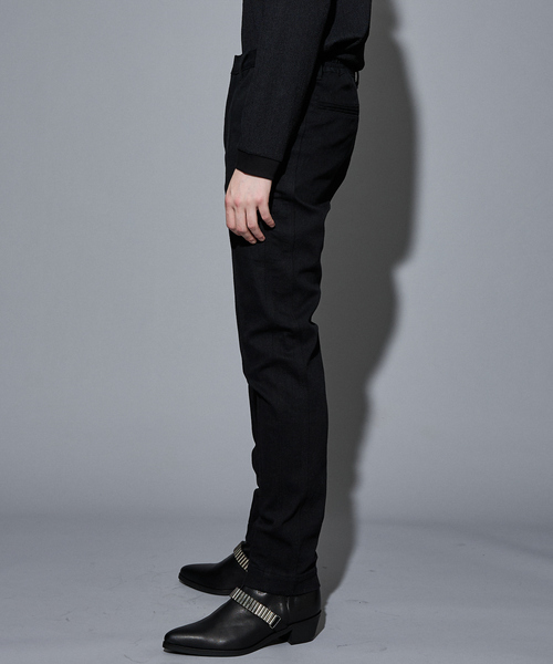 5351 POUR LES HOMMES スキニーデニムパンツ 44 ブラック メンズ 