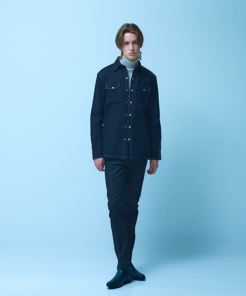 5351 POUR LES HOMMES スキニーデニムパンツ 44 ブラック メンズ
