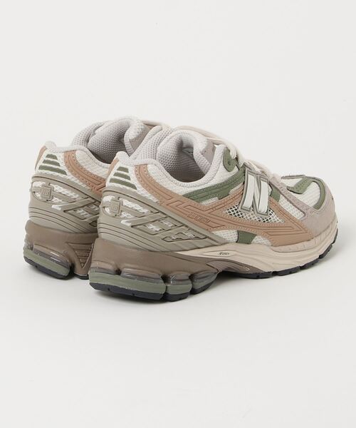 「New Balance」 ローカットスニーカー 25.5cm ライトベージュ レディース_画像2