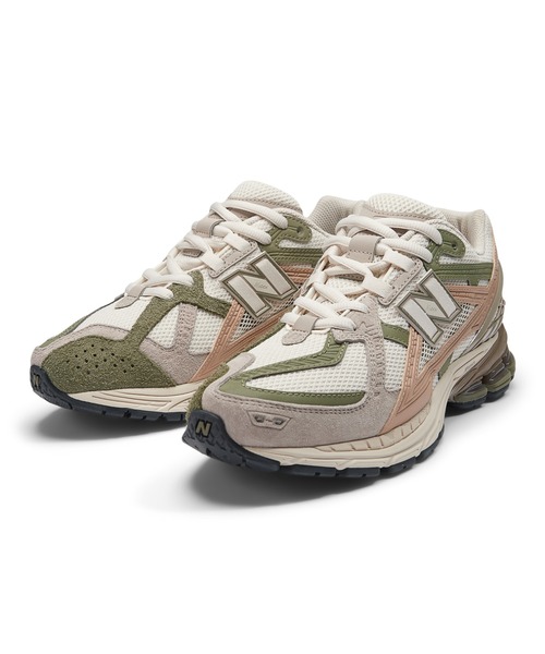 「New Balance」 ローカットスニーカー 25.5cm ライトベージュ レディース_画像4