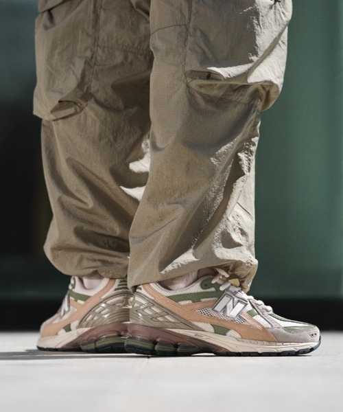 「New Balance」 ローカットスニーカー 25.5cm ライトベージュ レディース_画像7