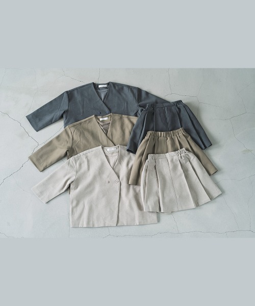 「riziere」 「KIDS」セットアップ 120 サンドベージュ キッズ_画像2