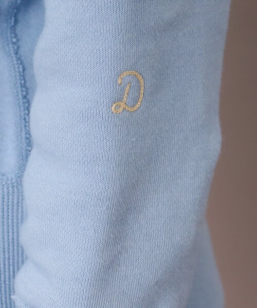 「DRESSTERIOR」 ジップアップパーカー 38 ライトブルー レディース_画像9