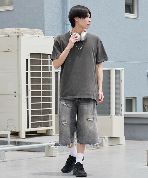 Liberaiders（リベレイダース） ワイドパンツ ハーフパンツ ジーンズ